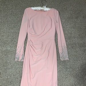 Vince Camuto Crystal Sleeve Dress